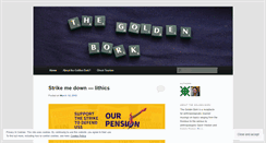 Desktop Screenshot of goldenbork.com